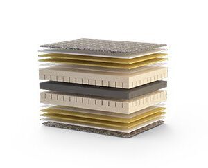 تشک دونفره 140×200 داتیس مدل آلپاکا